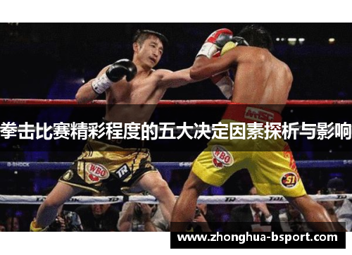 拳击比赛精彩程度的五大决定因素探析与影响 拳击比赛精彩程度的五大决定因素探析与影响
